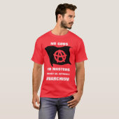 神無しマスターの赤のTシャツ無し Tシャツ (正面フル)