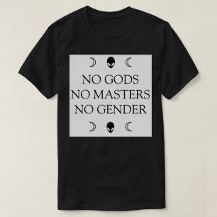 神無しマスター無し性無し Tシャツ