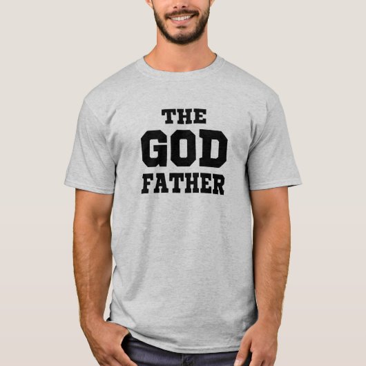 神父おもしろいTシャツ Tシャツ (正面)