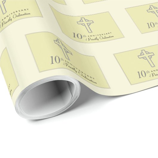 神父エンボスクロス10周年 ラッピングペーパー (ロールコーナー)