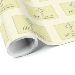 神父エンボスクロス60周年 ラッピングペーパー