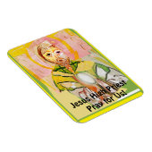 神父カードのイエス・キリスト マグネット (右側)