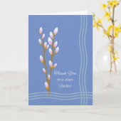 神父サンキューカトキンスとの悔やみや弔慰 カード (黄色い花)