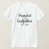 神父タイポグラフィカスタム年モデルに昇格 Tシャツ (デザイン正面)
