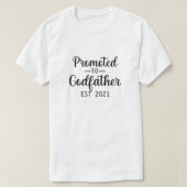 神父タイポグラフィカスタム年モデルに昇格 Tシャツ (デザイン正面)