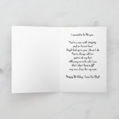 神父リバーシューツリー、パパ、誕生日 カード (内部)