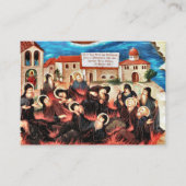 神田羅正統派祈りの言葉カード プレイスカード (正面)