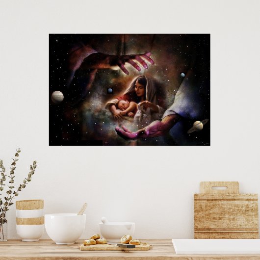 神疑問に思 ポスター (キッチン)