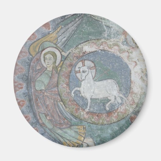 神磁石の子羊 マグネット (正面)