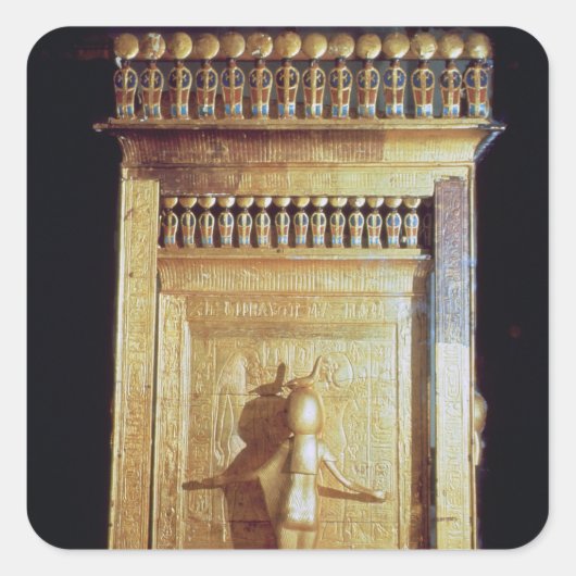 神社のセットの型枠のカノピーの胸 スクエアシール (正面)