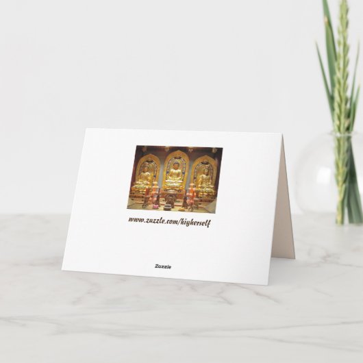 神社の挨拶状 カード (裏面)