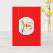 神社カード カード (黄色い花)