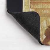 神社セットの形のCanopicの箱 マウスパッド (コーナー)