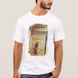 神社セットの形のCanopicの箱 Tシャツ
