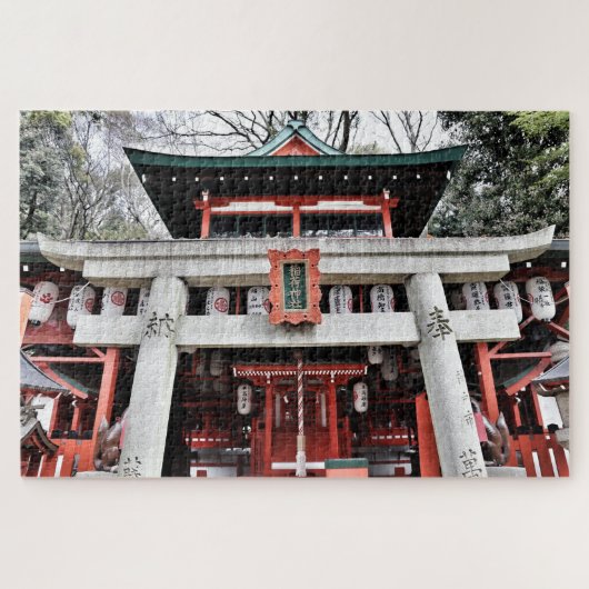 神社パズル ジグソーパズル (横)