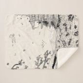 神社富士江戸時代インスパイア将軍 シェルパブランケット (正面(横))