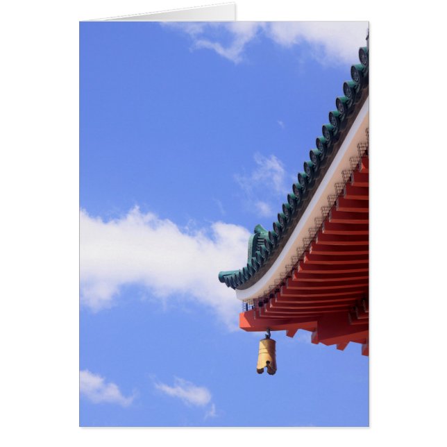 神社屋根 (正面)