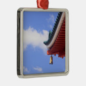 神社屋根 メタルオーナメント (右)