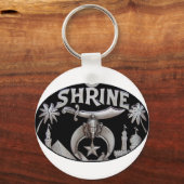 神社 キーホルダー (正面)