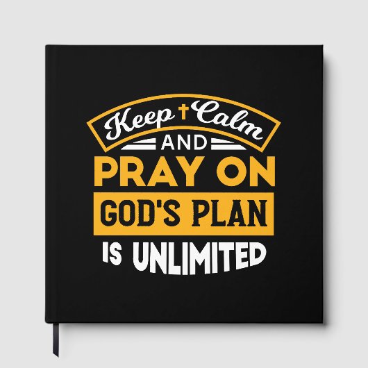 神祈の無制限の計画に基づいて信頼し、信頼する ゲストブック (正面)