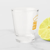 神祈の無制限の計画に基づいて信頼し、信頼する ショットグラス (左)