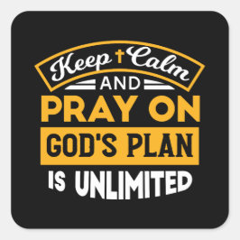 神祈の無制限の計画に基づいて信頼し、信頼する スクエアシール