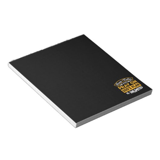 神祈の無制限の計画に基づいて信頼し、信頼する ノートパッド (アングル)