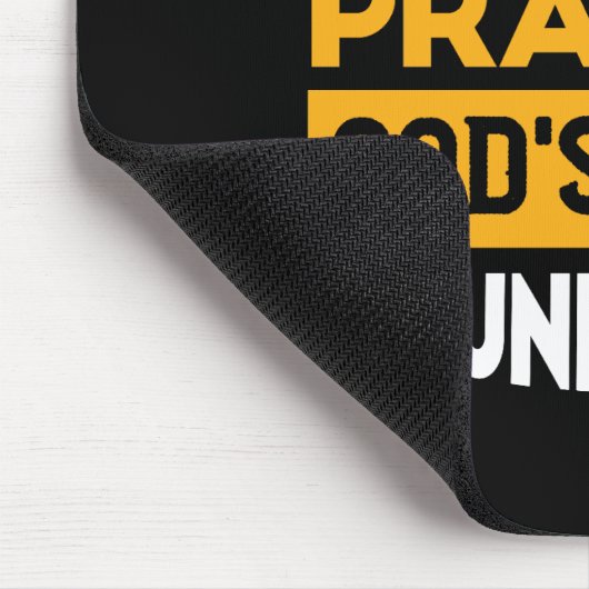 神祈の無制限の計画に基づいて信頼し、信頼する マウスパッド (コーナー)