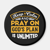 神祈の無制限の計画に基づいて信頼し、信頼する マグネット (正面)