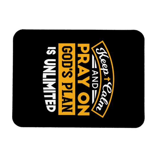 神祈の無制限の計画に基づいて信頼し、信頼する マグネット (横)