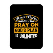 神祈の無制限の計画に基づいて信頼し、信頼する マグネット (縦)