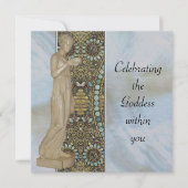 神祝の女神 招待状 (正面)