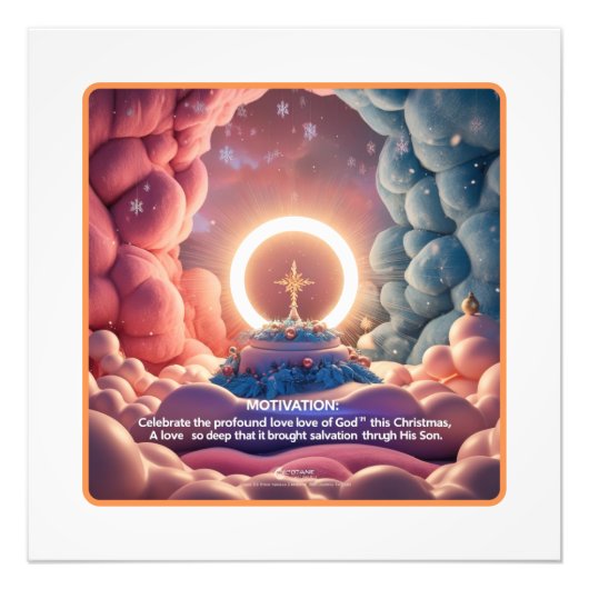 神祝の愛 フォトプリント (正面)