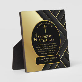 神祭司贈答牧師デアコン調整カスタム フォトプラーク