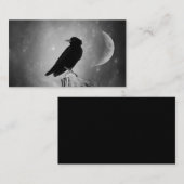 神秘のカラス 名刺 (正面/裏面)