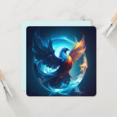 神秘のスコーピオンフェニックス・リバースアート カード (正面/裏面インサイチュ)