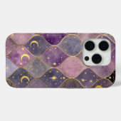 神秘のムーンフォンケース - 紫の天体デザイン Case-Mate iPhoneケース (裏面 (横))