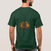 神秘のヴォイニッチ写本の改変ページ・コデックス Tシャツ (裏面)