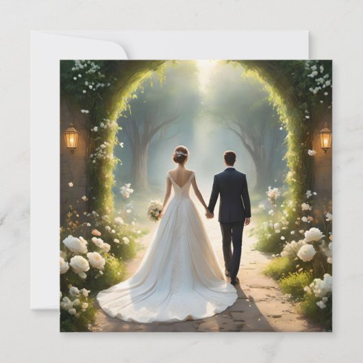 神秘の中へ：新婚の旅 セーブザデート (裏面)