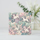 神秘の優雅さ: パステル麒麟のささやき 招待状 (スタンド正面)