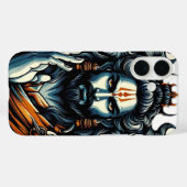 神秘の力を持つ勇猛な守護の戦士 Case-Mate iPhoneケース (裏面 (横))