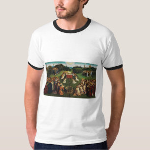 『神秘の子羊の崇拝』（しんぴのひつじのすうはい、蘭: Lam Gods） Tシャツ