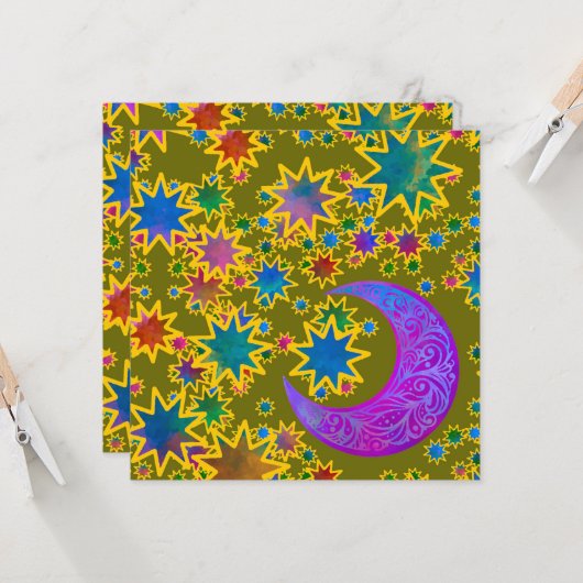 神秘の月収穫 カード (正面/裏面インサイチュ)