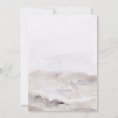 神秘の森のスイート16招待状 招待状 (裏面)