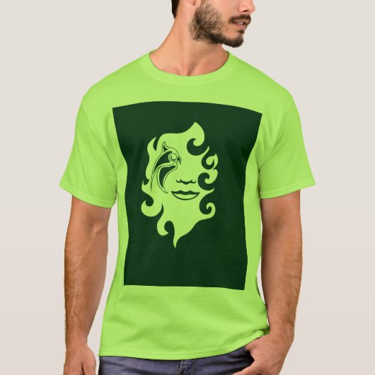 神秘の森の精霊 メンズTシャツ - Mythologica Tシャツ (正面)