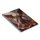 神秘の炎の悪魔 ノートブック (右側)