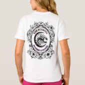 神秘の蠍座 | ミステリアスアートのマスター Tシャツ (裏面)