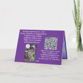 神秘の調合薬局-メッセージ付き カード (裏面)