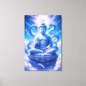 神秘の龍仏瞑想 キャンバスプリント (正面)
