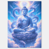 神秘の龍仏瞑想 マグネット (正面)